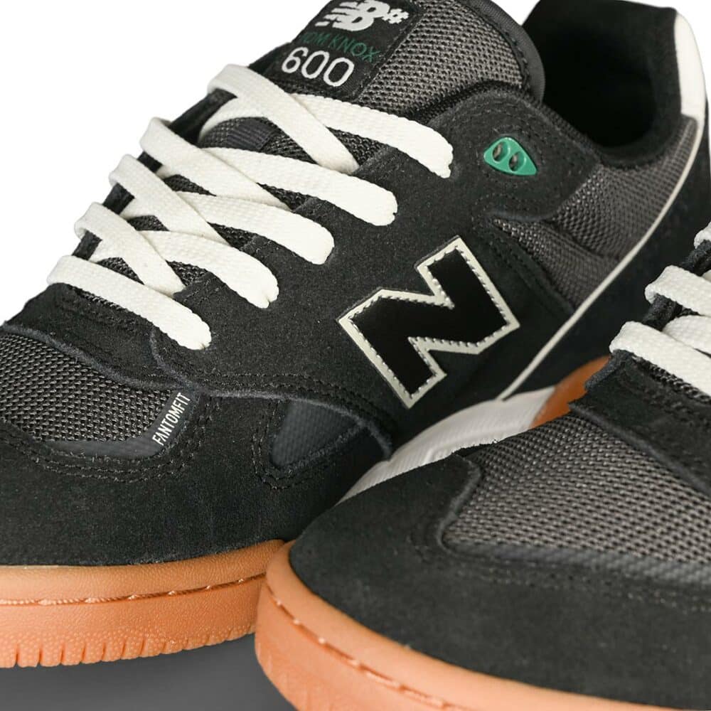 New Balance Numeric Tom Knox 600 Skate Shoes - Black/Gum