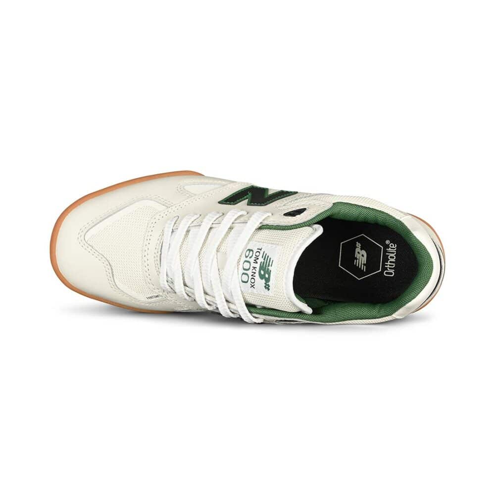 New Balance Numeric Tom Knox 600 Skate Shoes - White/Gum