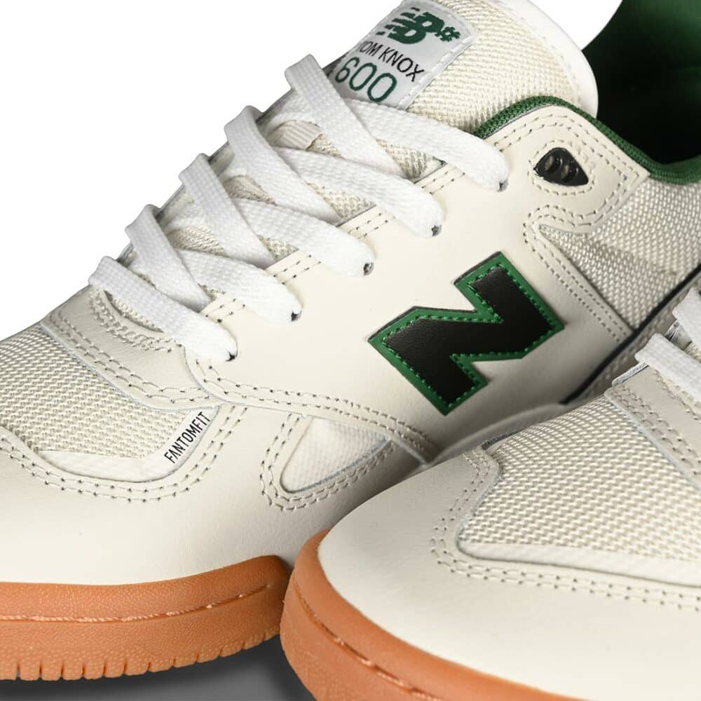 New Balance Numeric Tom Knox 600 Skate Shoes - White/Gum - Image 7