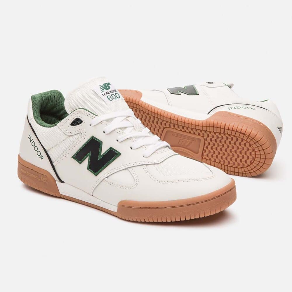 New Balance Numeric Tom Knox 600 Skate Shoes - White/Gum