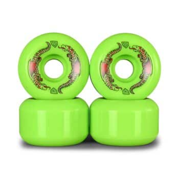 Powell Peralta Dragon Formula 93a 55mm Skateboard Wheels - Green