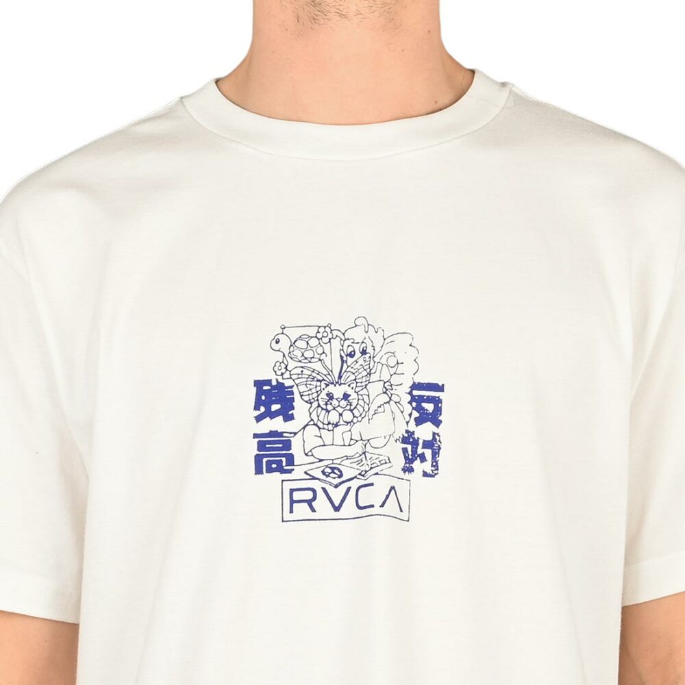 RVCA Chimera S/S T-Shirt - Salt