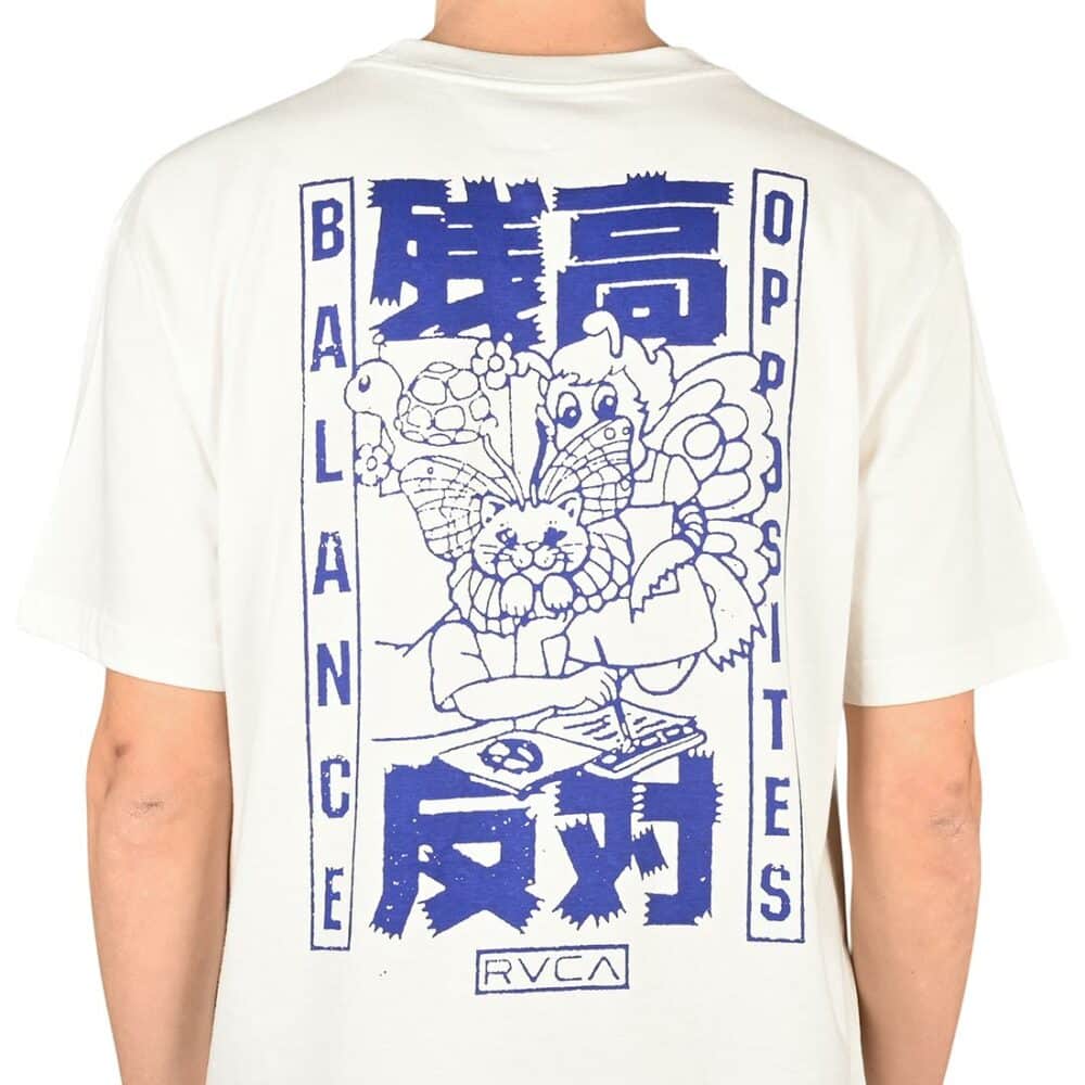 RVCA Chimera S/S T-Shirt - Salt