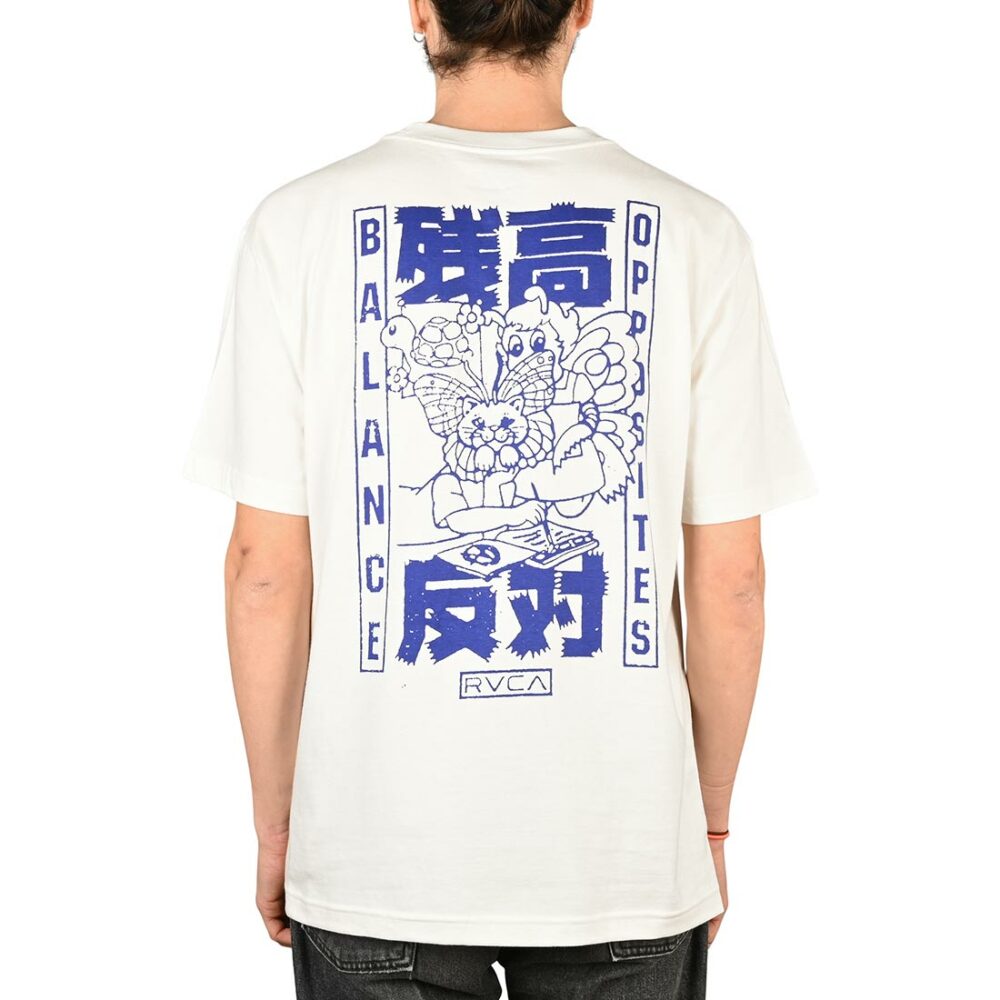 RVCA Chimera S/S T-Shirt - Salt
