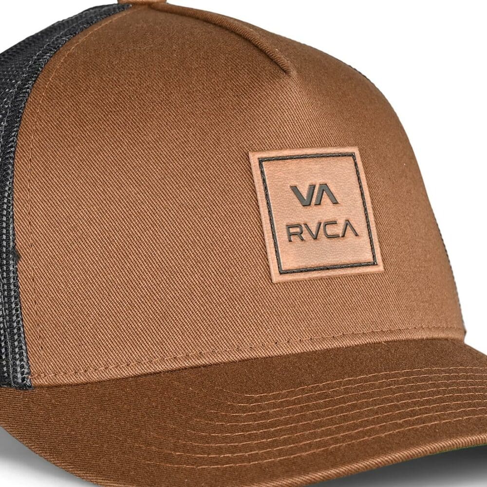 RVCA VA All The Way Trucker Cap - Mushroom