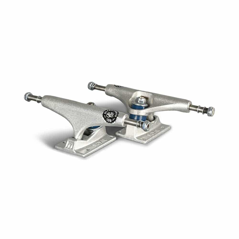 Royal FC Ultra Light 139 Skateboard Trucks (Pair) - Silver