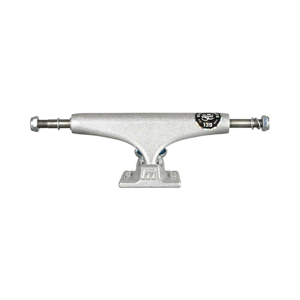 Royal FC Ultra Light 139 Skateboard Trucks (Pair) - Silver