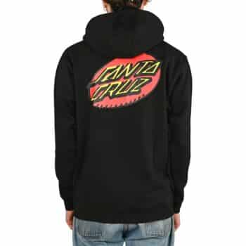 Santa Cruz Creep Dot Pullover Hoodie - Black