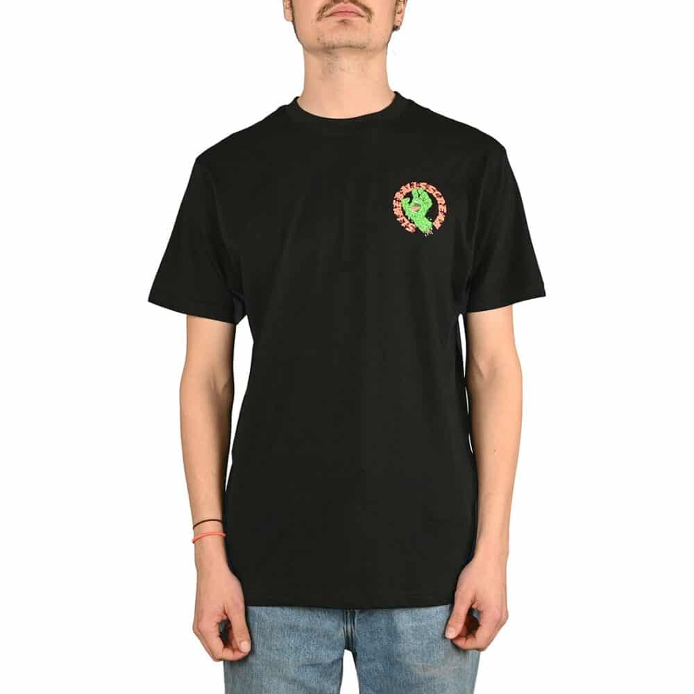 Santa Cruz SB Hand S/S T-Shirt - Black