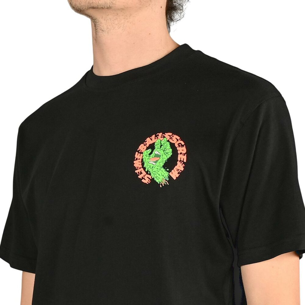 Santa Cruz SB Hand S/S T-Shirt - Black