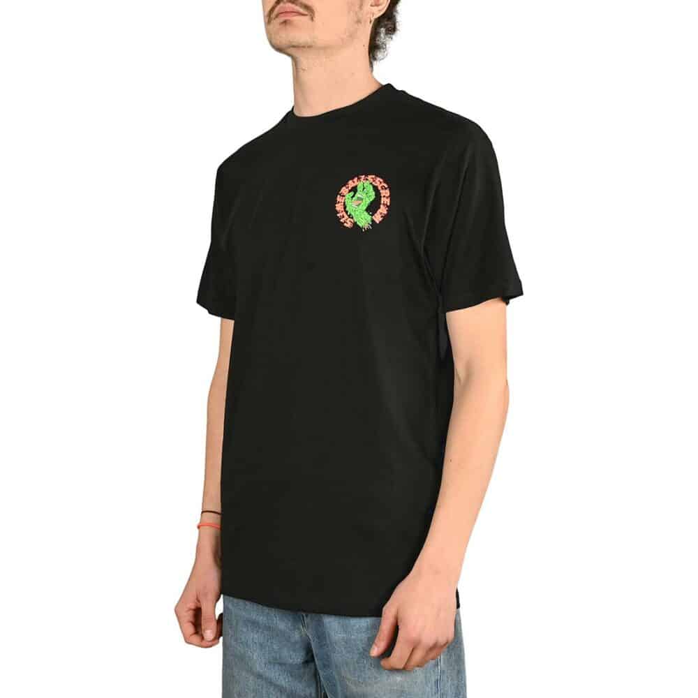 Santa Cruz SB Hand S/S T-Shirt - Black