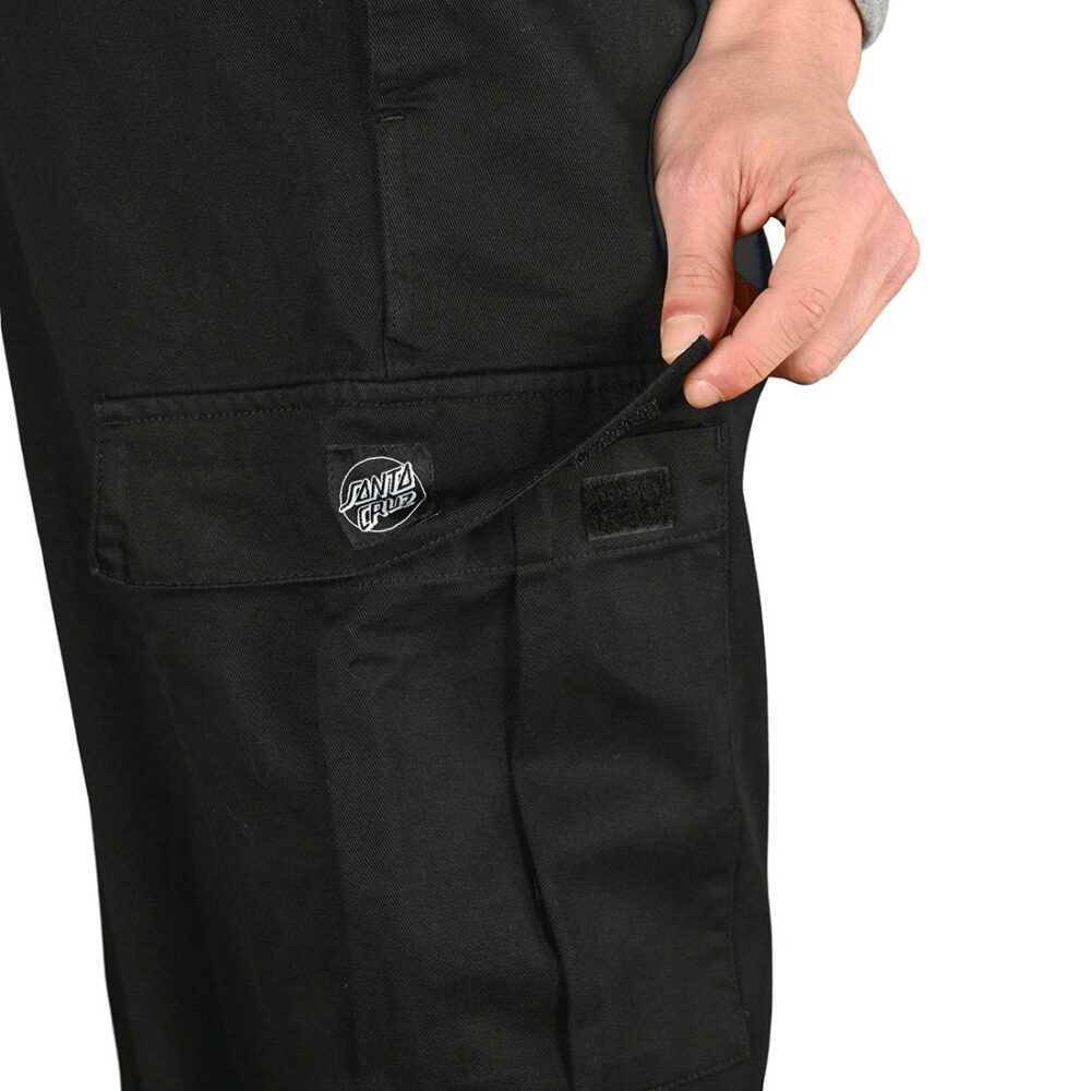 Santa Cruz Tab Cargo Pants - Black