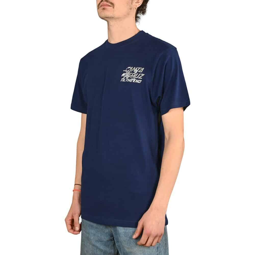 Santa Cruz Unwind S/S T-Shirt - Midnight Blue