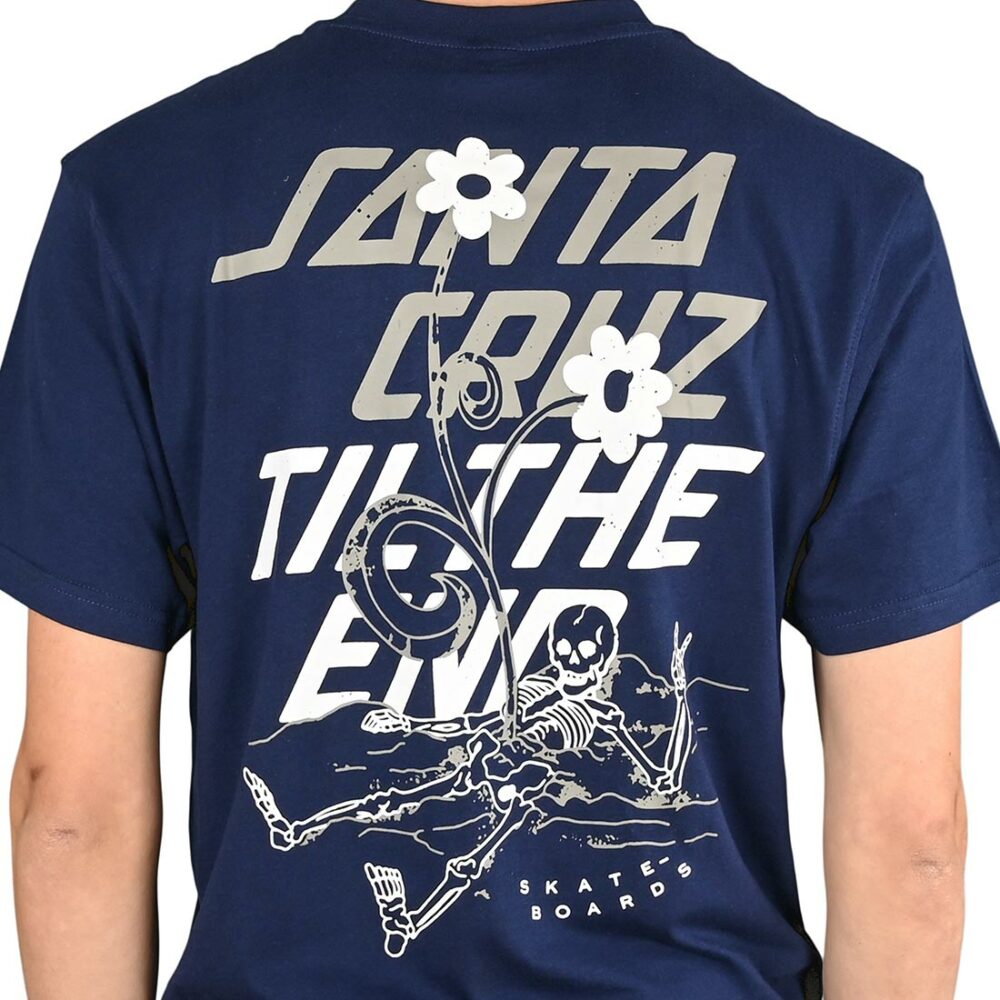 Santa Cruz Unwind S/S T-Shirt - Midnight Blue