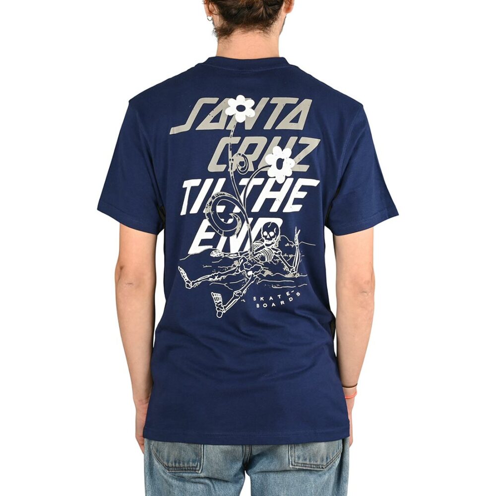 Santa Cruz Unwind S/S T-Shirt - Midnight Blue