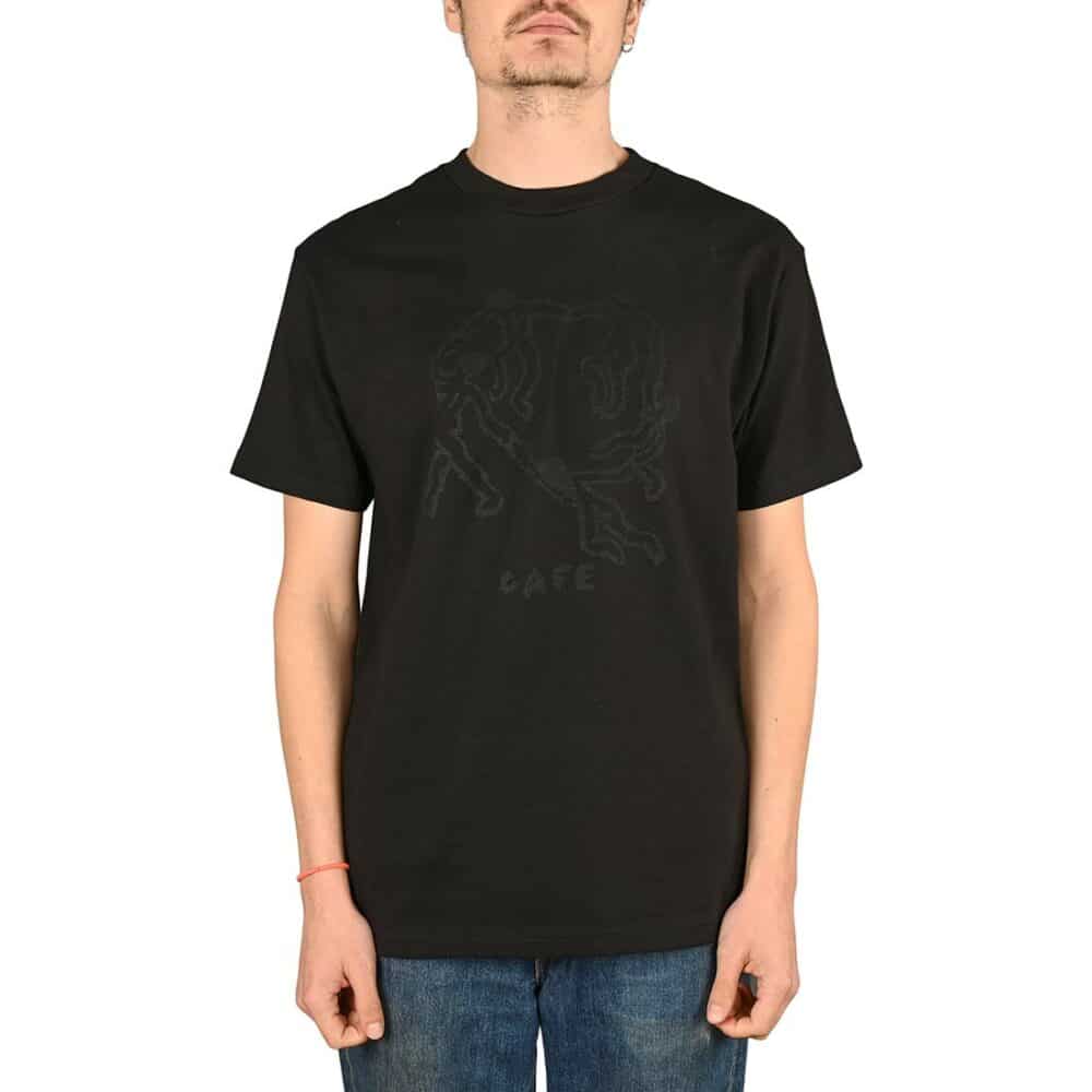 Skateboard Cafe Dance Circle S/S T-Shirt - Black