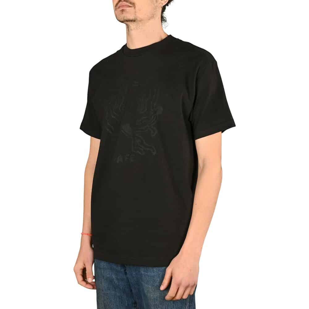 Skateboard Cafe Dance Circle S/S T-Shirt - Black