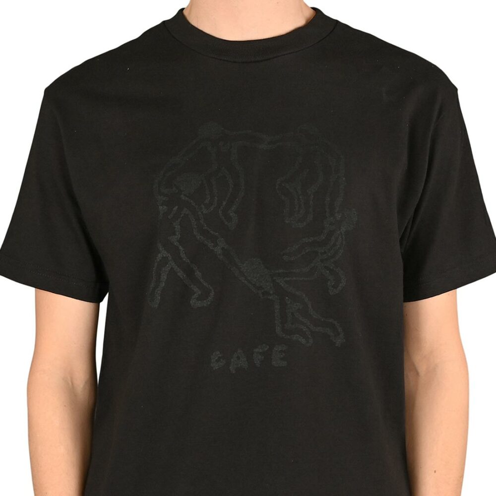 Skateboard Cafe Dance Circle S/S T-Shirt - Black