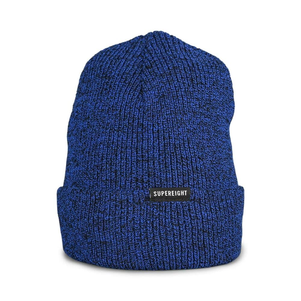 Supereight Supply Co Horizontal Beanie Hat - Cobalt Heather