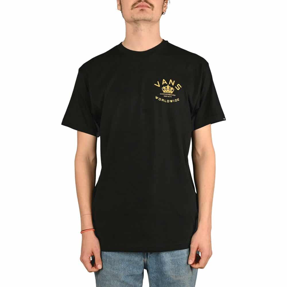 Vans Checkerboard Society S/S T-Shirt - Black