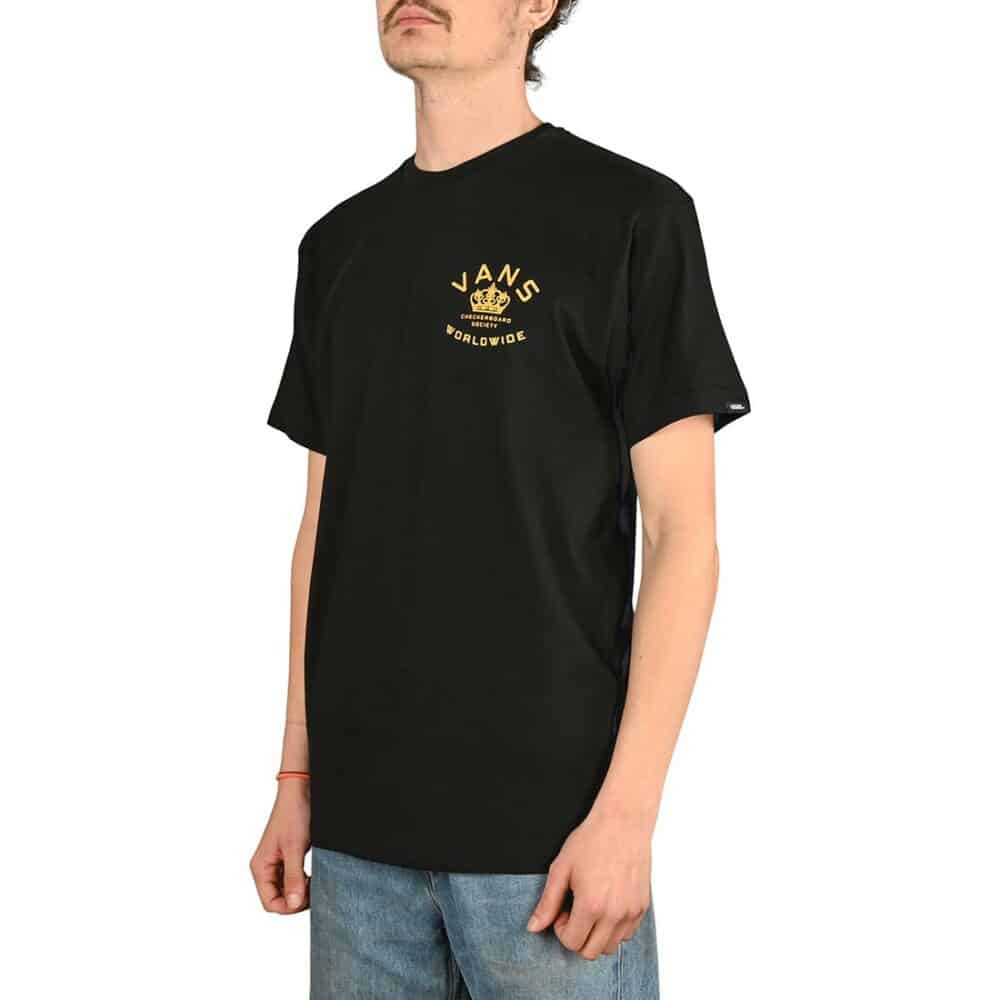 Vans Checkerboard Society S/S T-Shirt - Black