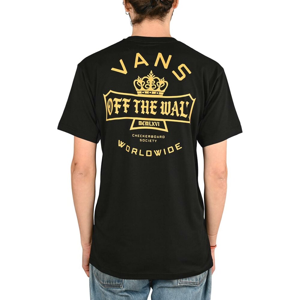 Vans Checkerboard Society S/S T-Shirt - Black