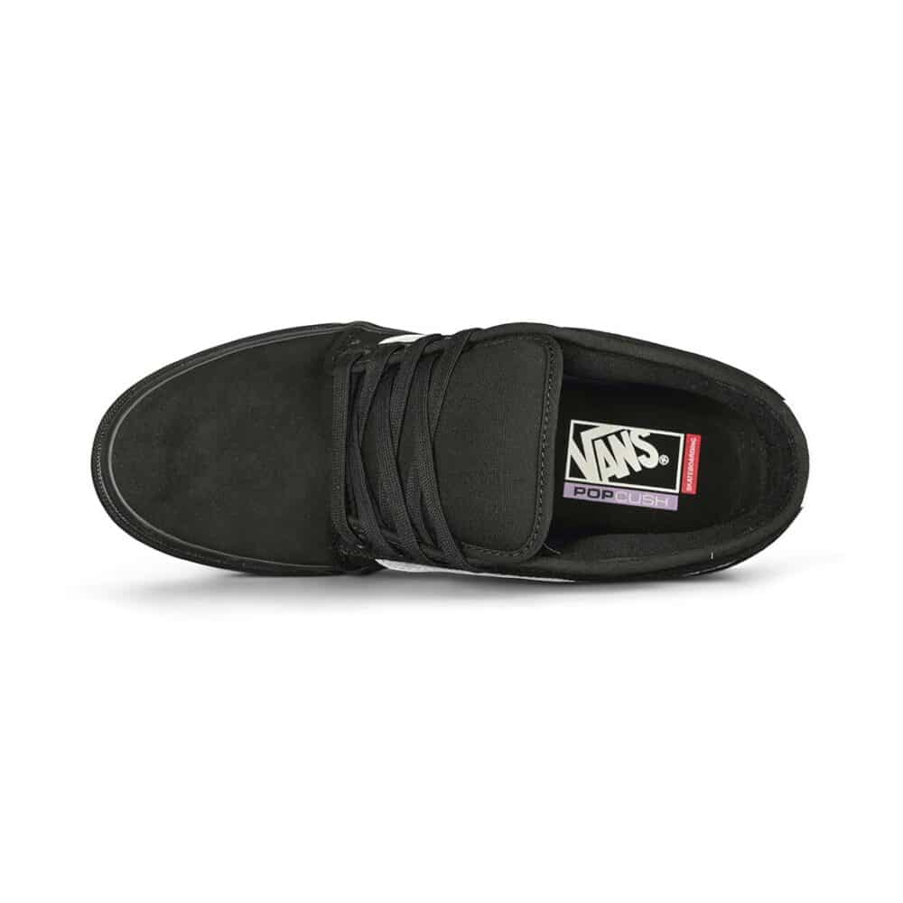 Vans Chukka Low Sidestripe Skate Shoes - Black/Black