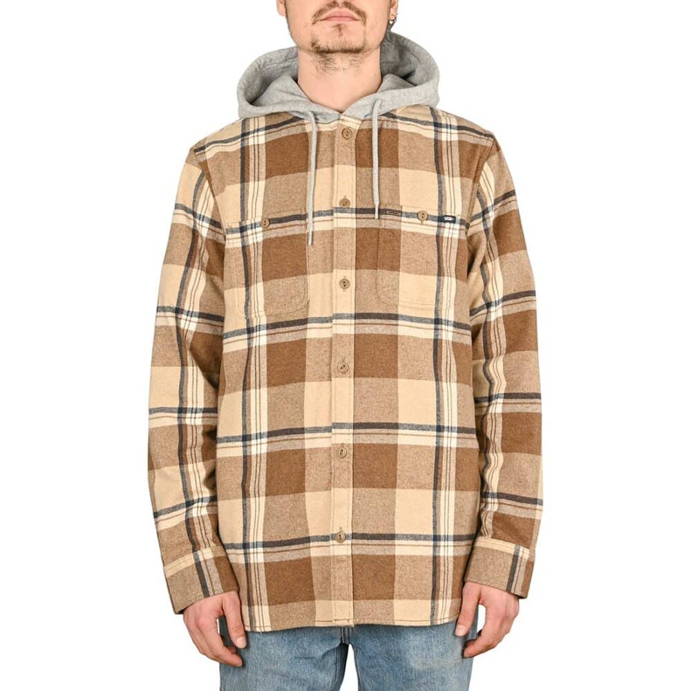 Vans Lopes Hooded Shirt - Dirt