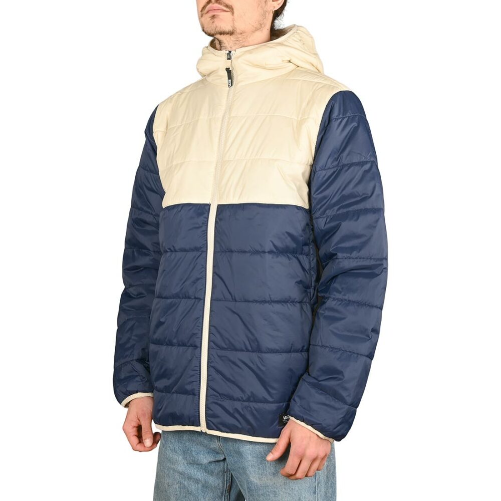 Vans Prospect MTE-1 Puffer Jacket - Oatmeal-Dress Blues