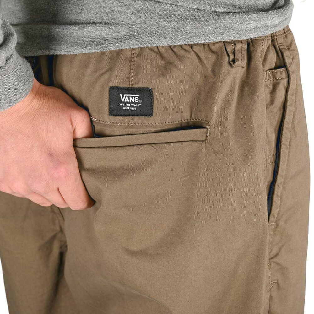 Vans Range Baggy Tapered Elasticated Pants - Canteen