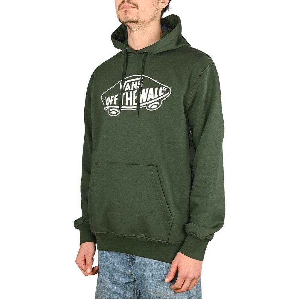 Vans Style 76 Pullover Hoodie - Deep Forest