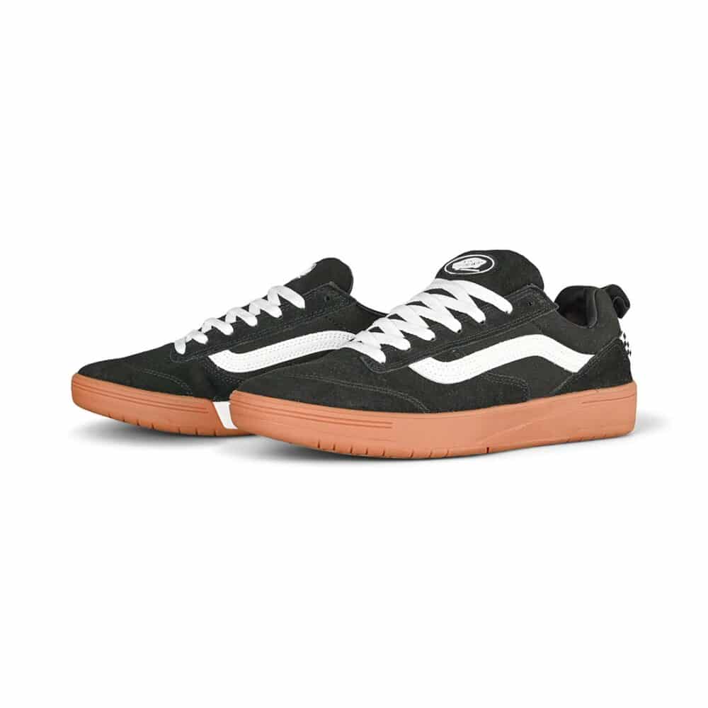 Vans Zahba Skate Shoes - Black/Gum
