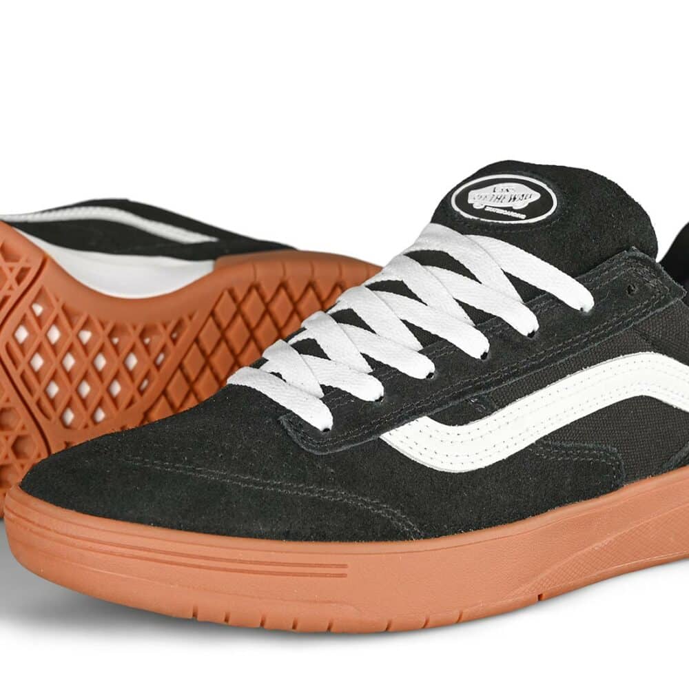 Vans Zahba Skate Shoes - Black/Gum
