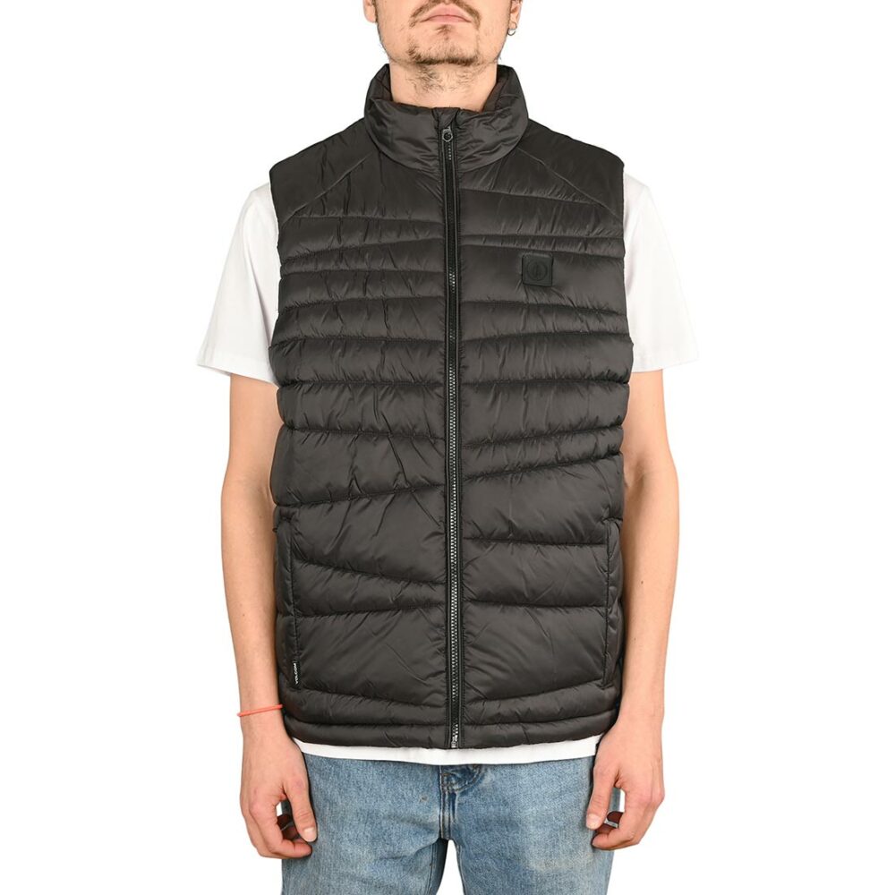 Volcom Earth Tripper Puff Vest Gilet - Black