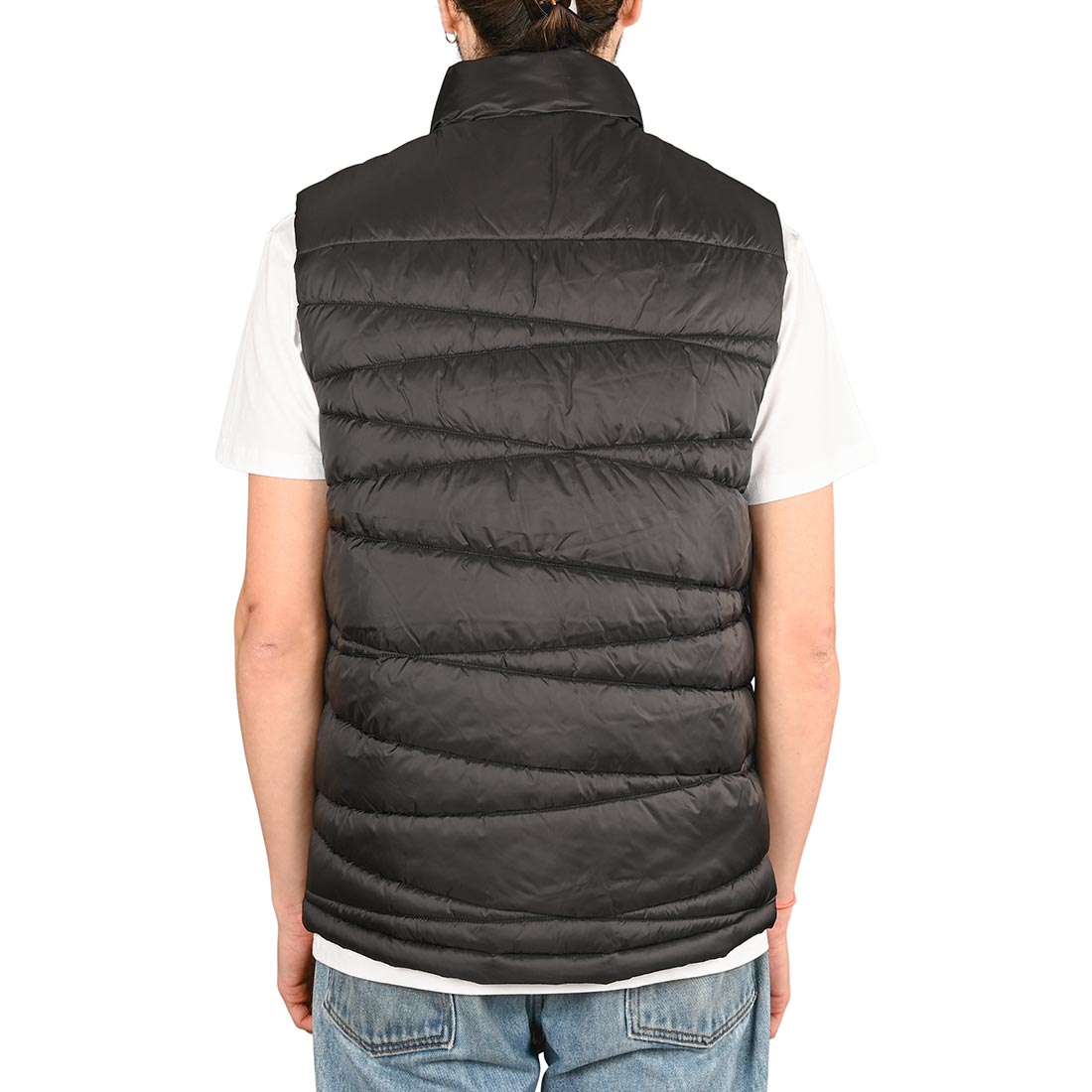 Volcom Earth Tripper Puff Vest Gilet Black Supereight