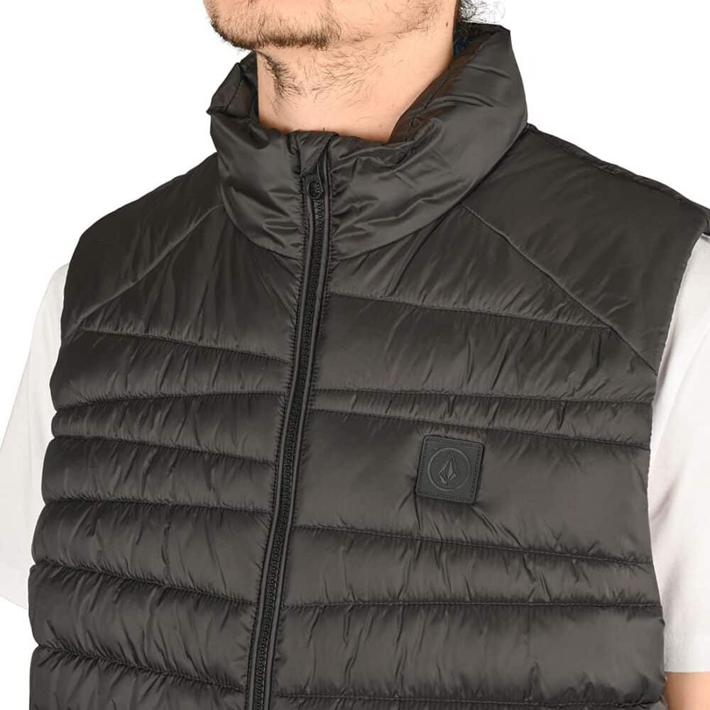 Volcom Earth Tripper Puff Vest Gilet - Black