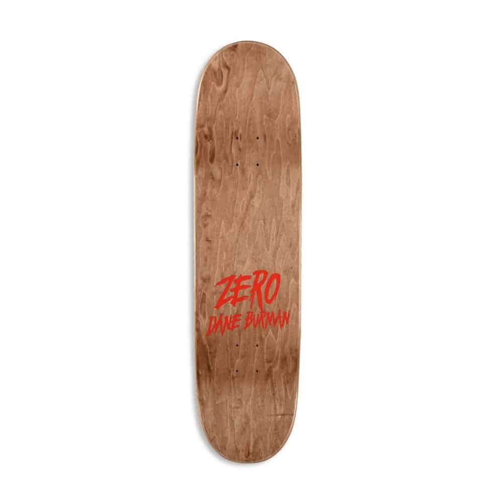 Zero Dane Burman Stalker 8.5" Skateboard Deck