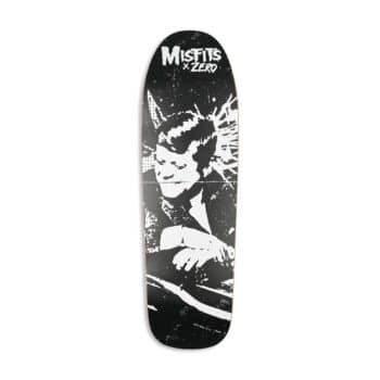 Zero x Misfits Bullet Shaped 9.25" Skateboard Deck