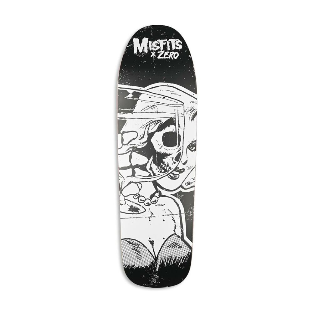 Zero x Misfits Die Die My Darling 9.25" Skateboard Deck
