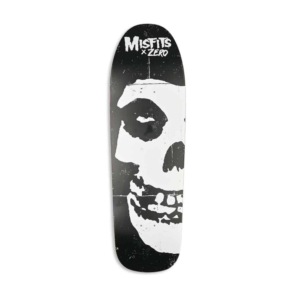 Zero x Misfits Fiend Skull 9.25" Skateboard Deck