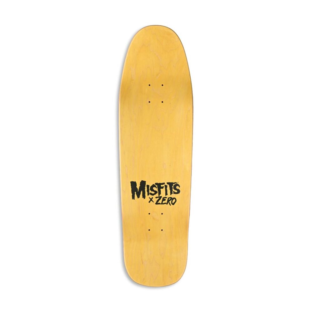 Zero x Misfits Fiend Skull 9.25" Skateboard Deck