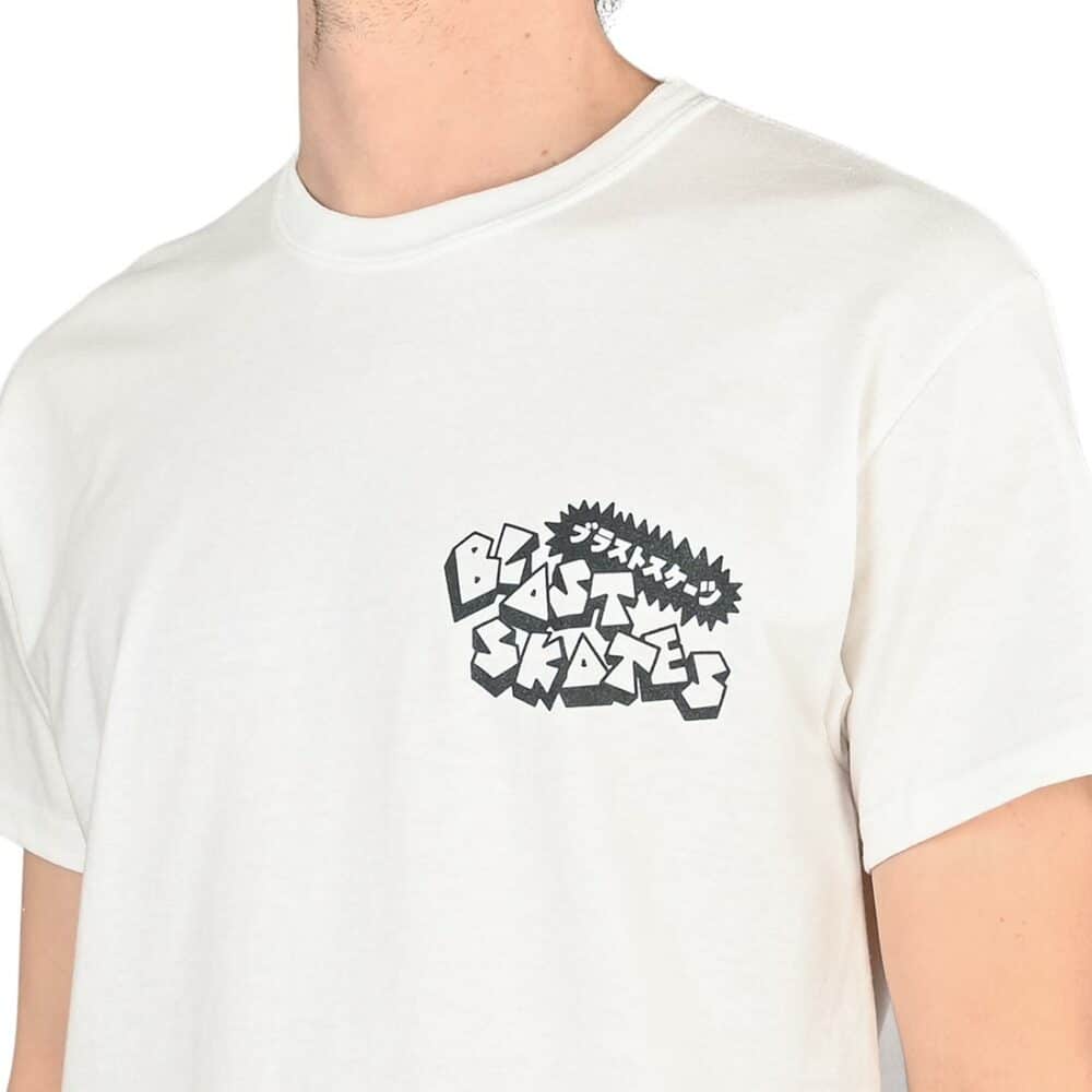 Blast Skates Mutant Smasher S/S T-Shirt - White