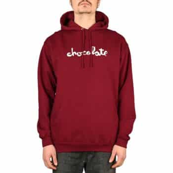 Chocolate Chunk Pullover Hoodie - Maroon