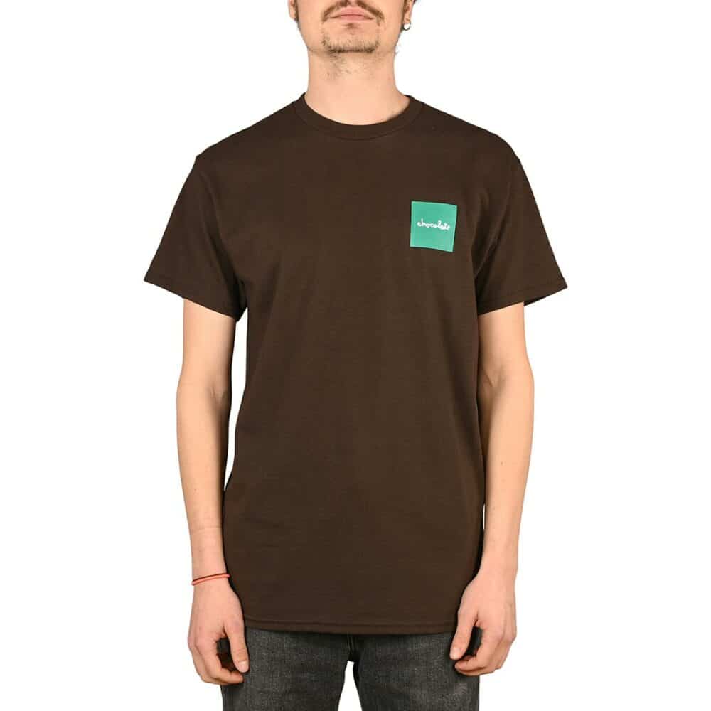 Chocolate Skateboards OG Square S/S T-Shirt - Brown