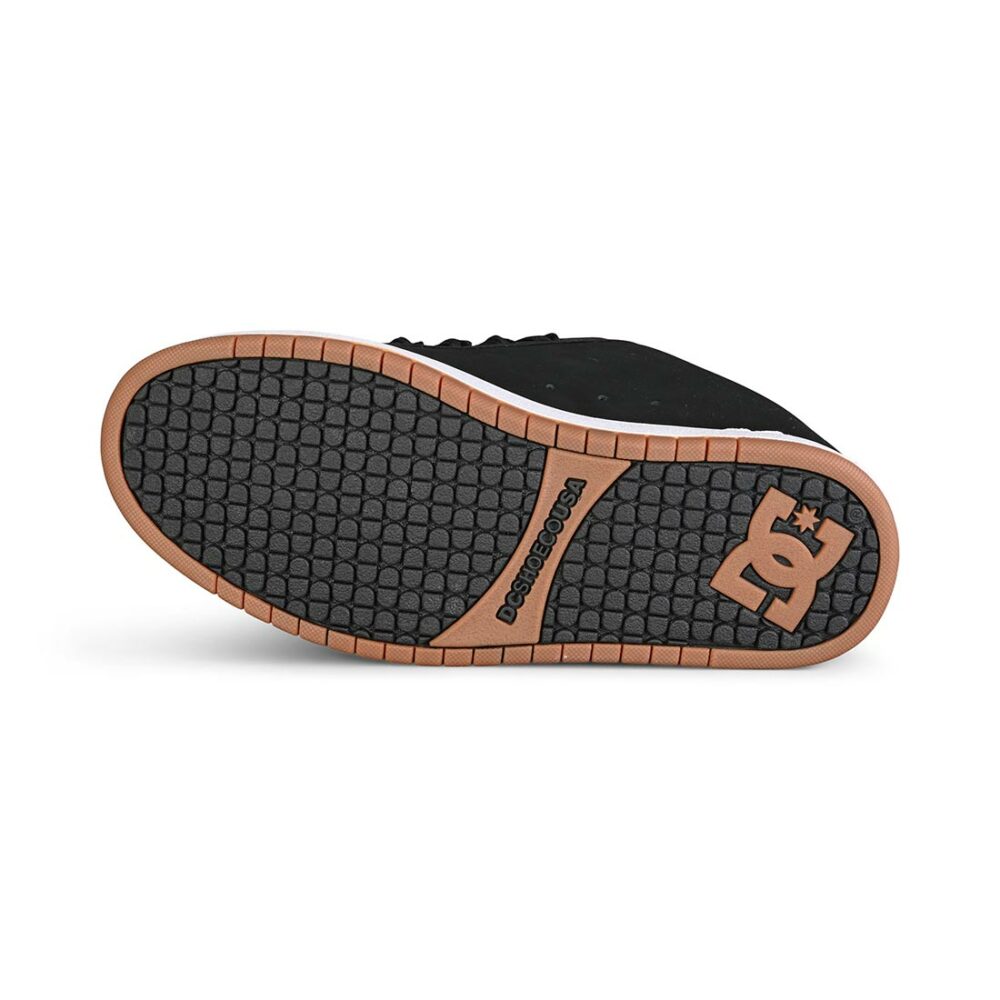 DC Court Graffik Skate Shoes - Black/Wash