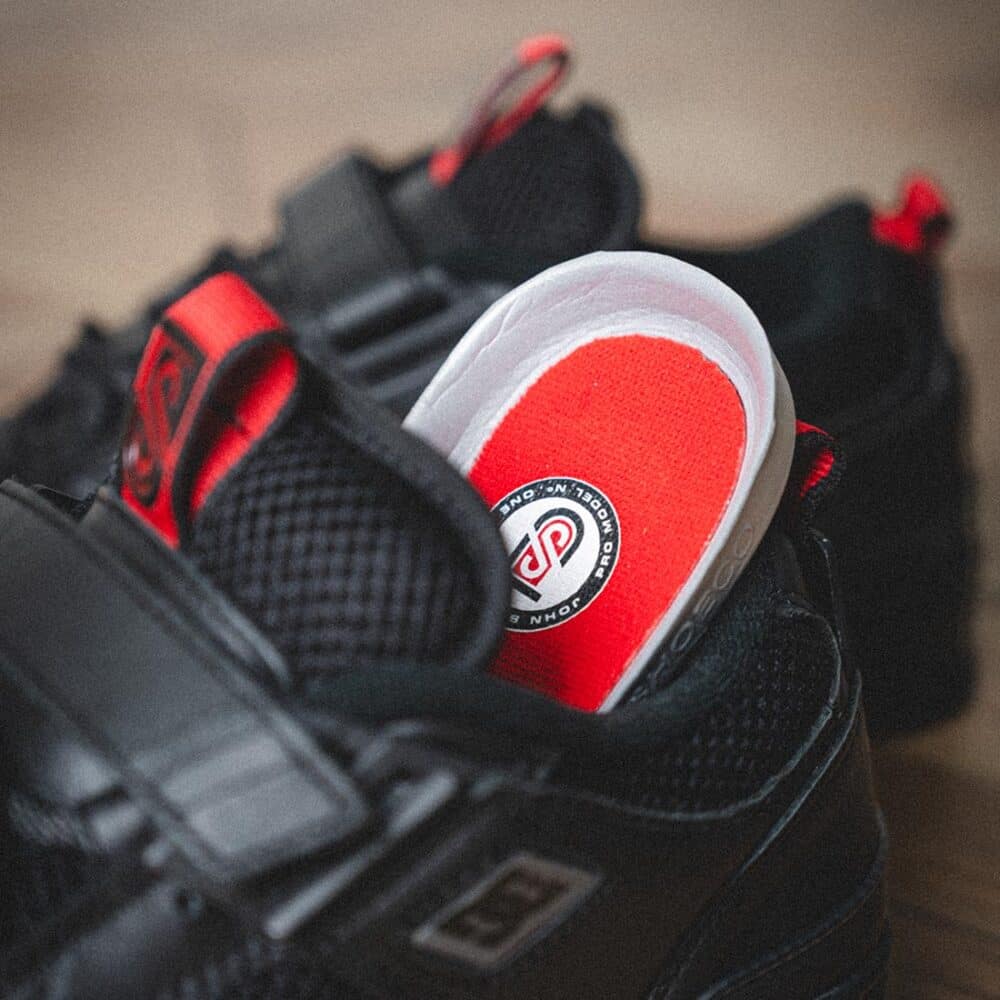 DC JS 1 Skate Shoes - Black/Red