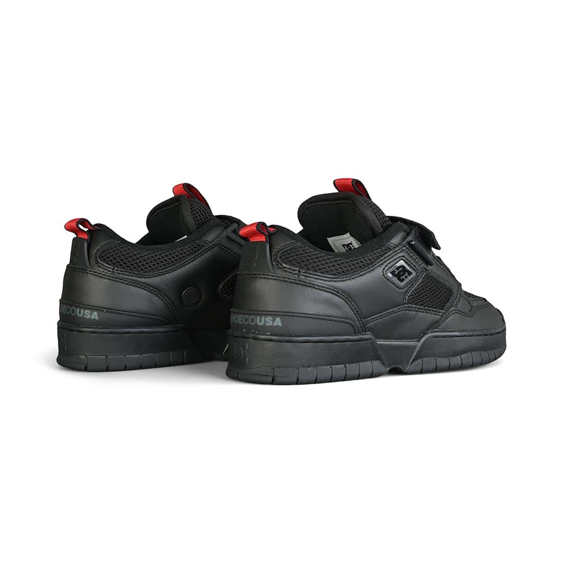 DC JS 1 Skate Shoes - Black/Red - Supereight