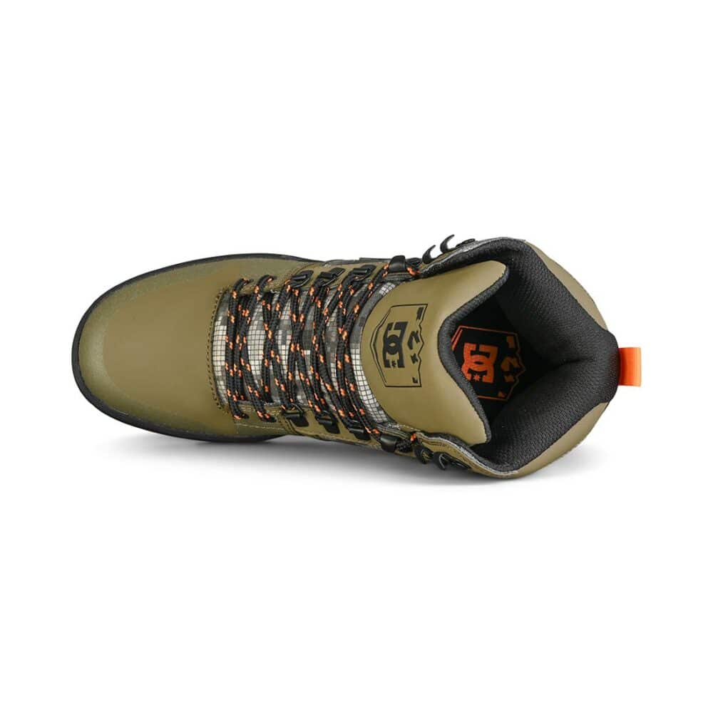 DC Pure High-Top WR Boot - Olive/Black