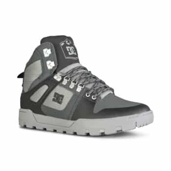 DC Pure High Top WR Lace Up Winter Boot - Black/Grey/Black