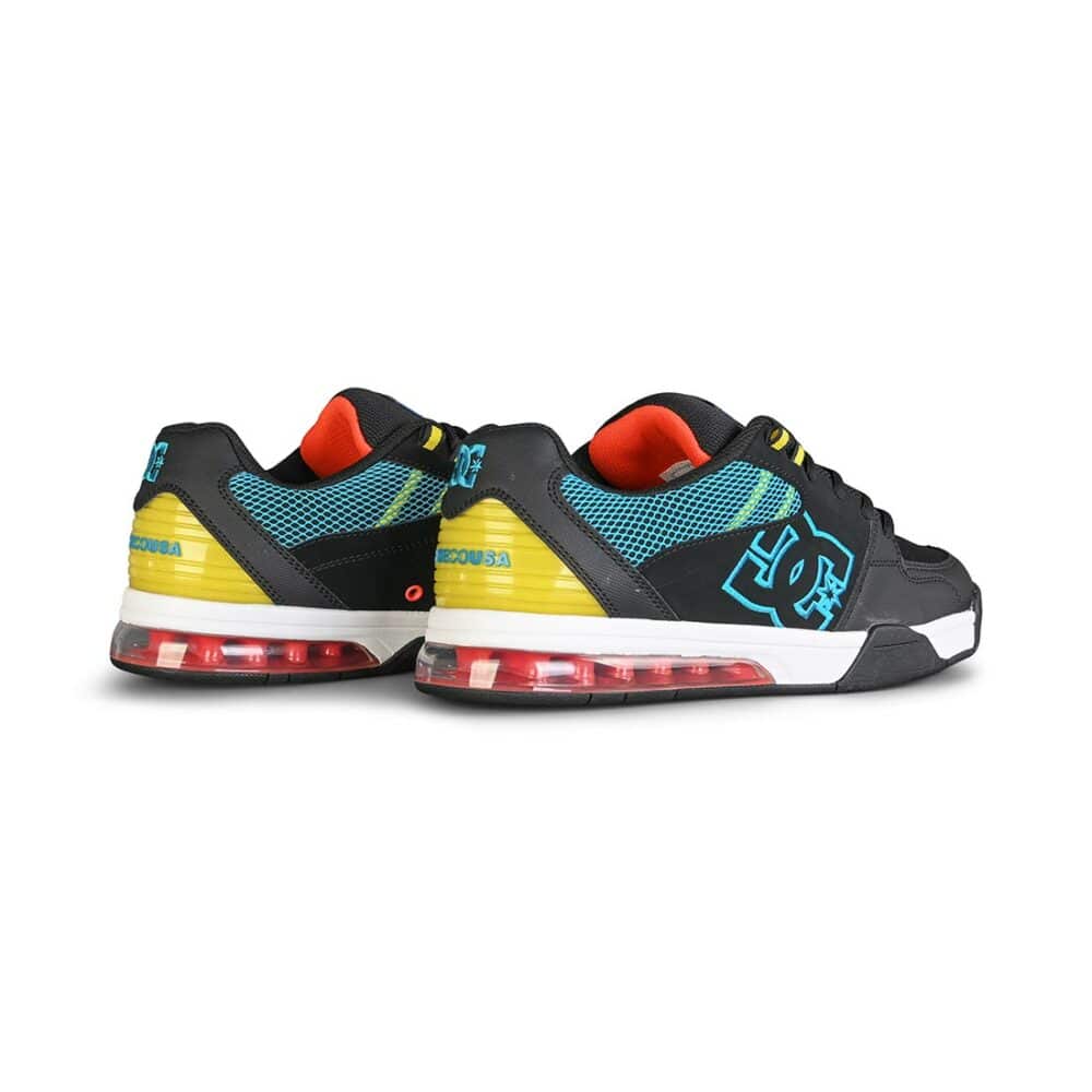 DC Versatile Skate Shoes - Shadow/Olympic Blue/Lime Green